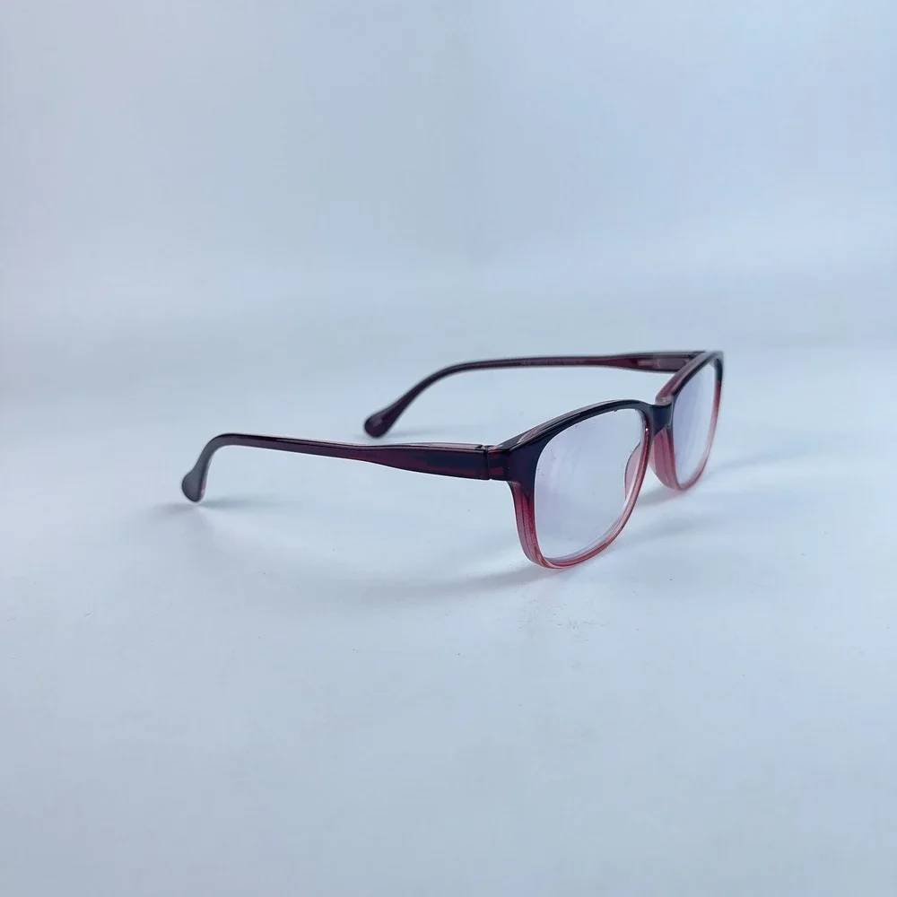 Kenzhou HZ‎ 1899109 Women's Eyeglasses Frame Black & Red Cat Eye 52-16-145 mm